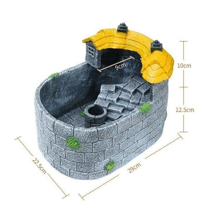 水槽セット カメ飼育セット 水槽装飾 飼育ケース new 観賞魚 飼育 インテリア 隠れ家 黄色い屋根 家 亀 亀 黄色い屋根 new 隠れ家 飼育ケース 水槽セット カメ飼育セット 家 水槽装飾 観賞魚 インテリア 飼育 VQL1120131050(10325円)