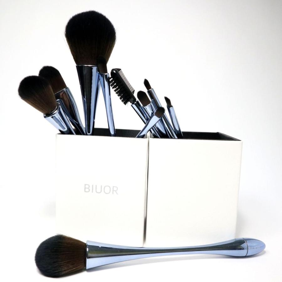 BIUOR 10本メイクブラシセット アイシャドウブラシ 化粧ブラシ 高級