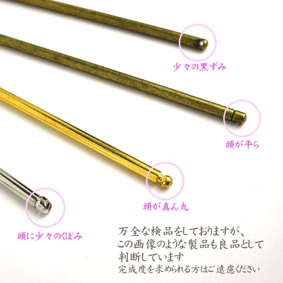 まとめ買い！簪棒（かんざしパーツ）１本足　小　ゴールド色　12ｃｍφ3ｍｍ１０本/　簪　軸　髪飾り つまみ細工　ハンドメイド　手芸｜biwadaya｜05