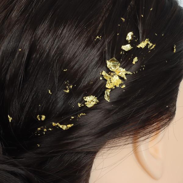 金箔作業用 竹製ピンセット ｜ ヘアアレンジ用金箔 髪飾り 竹 