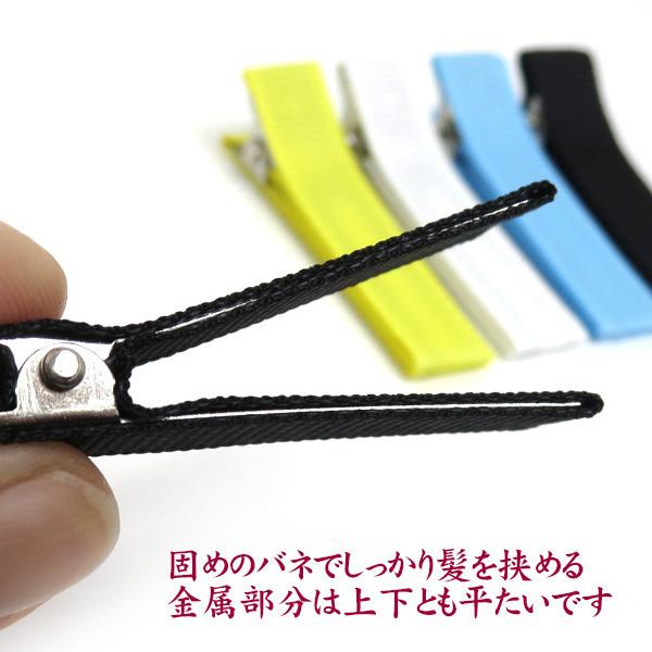 ベビークリップ パーツ 平4.5cm ◇ラベンダー 5個 / 手作り材料 髪