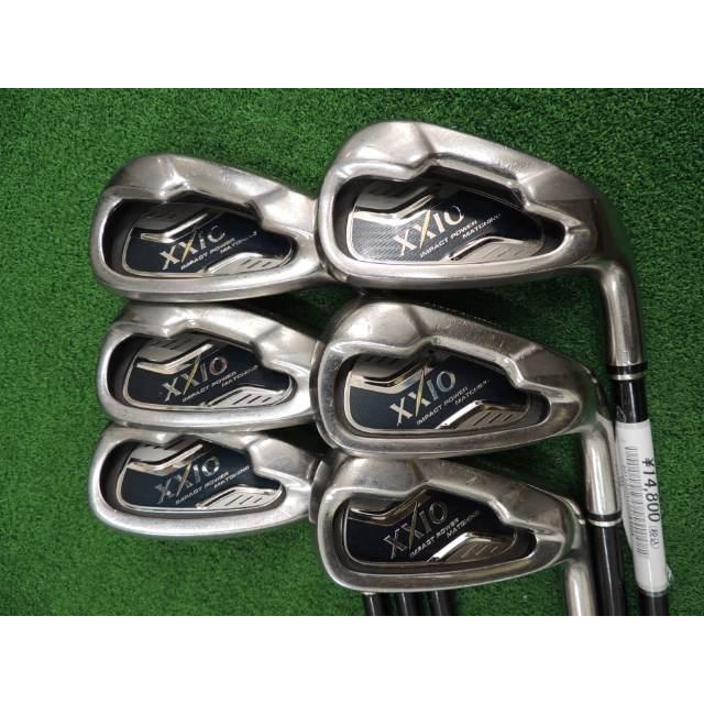 ゼクシオ6 XXIO6 アイアン6本セット S DUNLOP（ダンロップ） ゼクシオ2010モデル/MP600 6本セット/S/24[8390