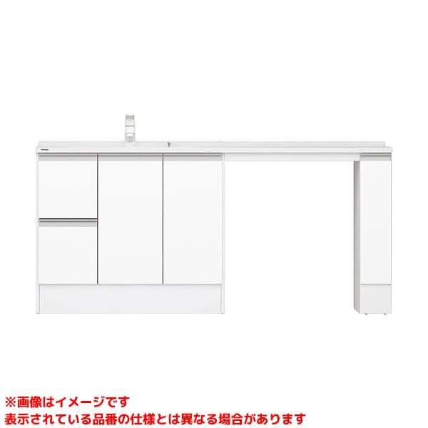 【GQC90C3SPZM XGQC17D5HWJG(L/R)□】 パナソニック Cライン ワイド 1700mm 引き出し マルチシングルレバーシャワー メタル 木製3面鏡 照明なし як∀_1