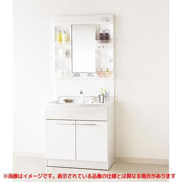 【GQM75KECW GQM075DNUAT】 パナソニック 洗面化粧台 エムライン 幅750mm エコカチット スタンダードLED1面鏡 くもりシャットなし як∃｜biy-japan