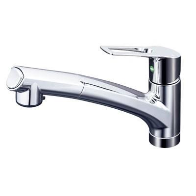 流し台用ハンドルシャワー付シングルレバー式混合栓(シャワー引出式) 楽天市場】洗面台 混合水栓 シングルレバー 水道 蛇口 洗面台蛇口 水栓