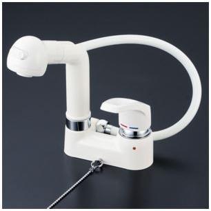 シングルレバー式洗髪シャワー　ゴム栓なし【KVK　KM8004】 KVK 【KM8004】 シングルレバー式洗髪シャワー ゴム栓なし яж