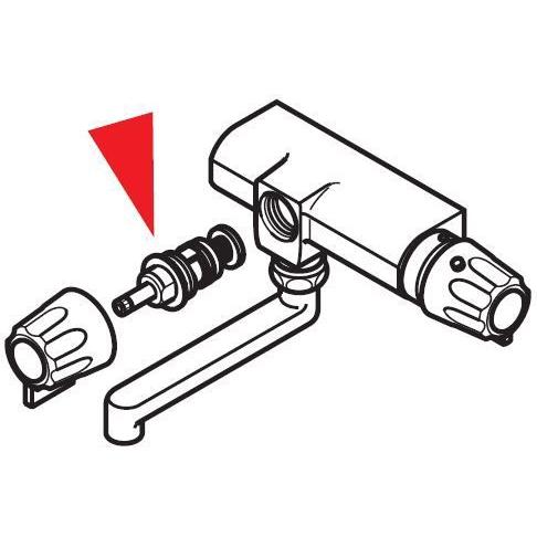 【PZKF58】 KVK サーモスタットシャワー切替弁ユニット яж∀｜biy-japan｜03