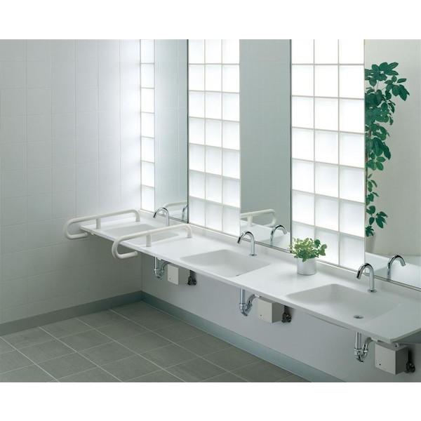 色々な 112cp5s T Nw1 Yag ホワイト 人工大理石カウンター用手すり Toto トイレ