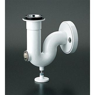 TOTO 【T37PE】 壁排水金具(掃除流し用、鉛管用、Pトラップ TOTO 【T37PE】 壁排水金具(掃除流し用、鉛管用、Pトラップ