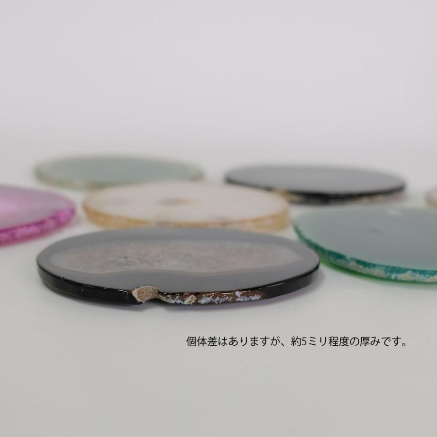 瑪瑙プレートクリスタル♡台座セット amabro CRYSTAL COASTER クリスタルコースター メノウ 天然石