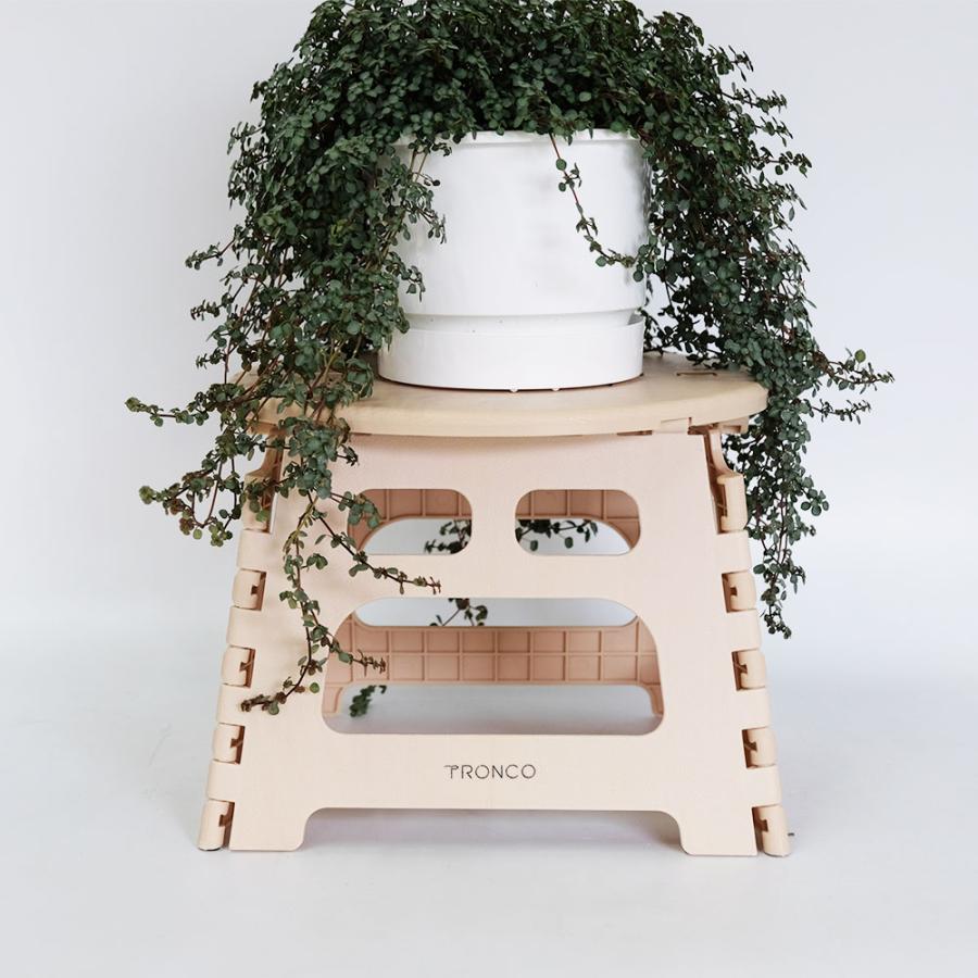 フラワースタンド Decora プラスチック 折りたたみ 花台