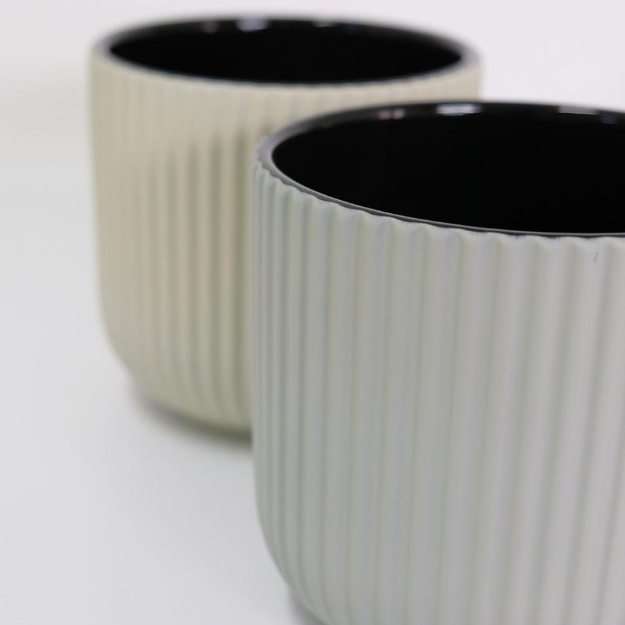 GP-14 植木鉢 陶器 陶器鉢 観葉植物 おしゃれ 新品 未使用 植木鉢 おしゃれ 室内 エルセ14 底穴なし 径14.5cm 高さ14cm