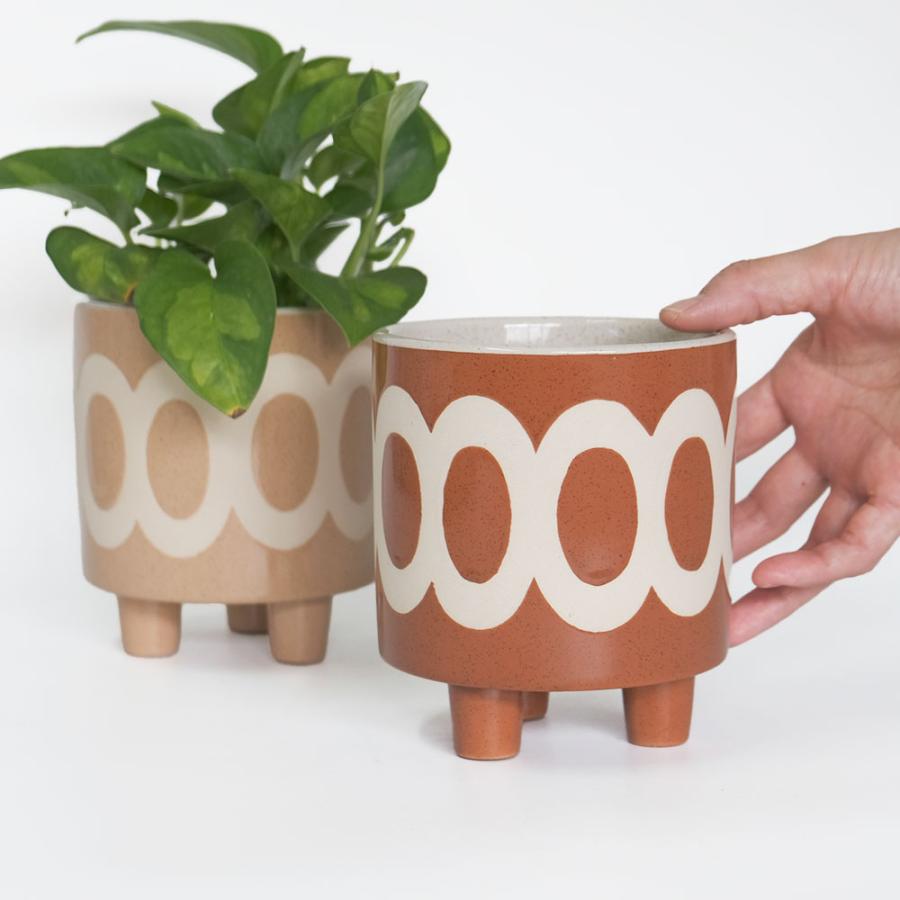 植木鉢 おしゃれ 陶器鉢 ラダ12 3つ脚 : ガーデニング日和 - 通販