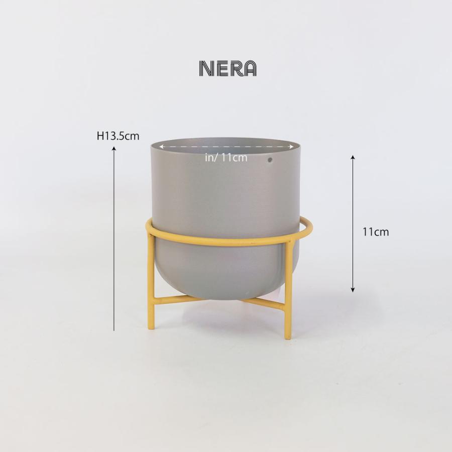 植木鉢 おしゃれ スタンド付 鉢カバー ネラ13 : ガーデニング日和