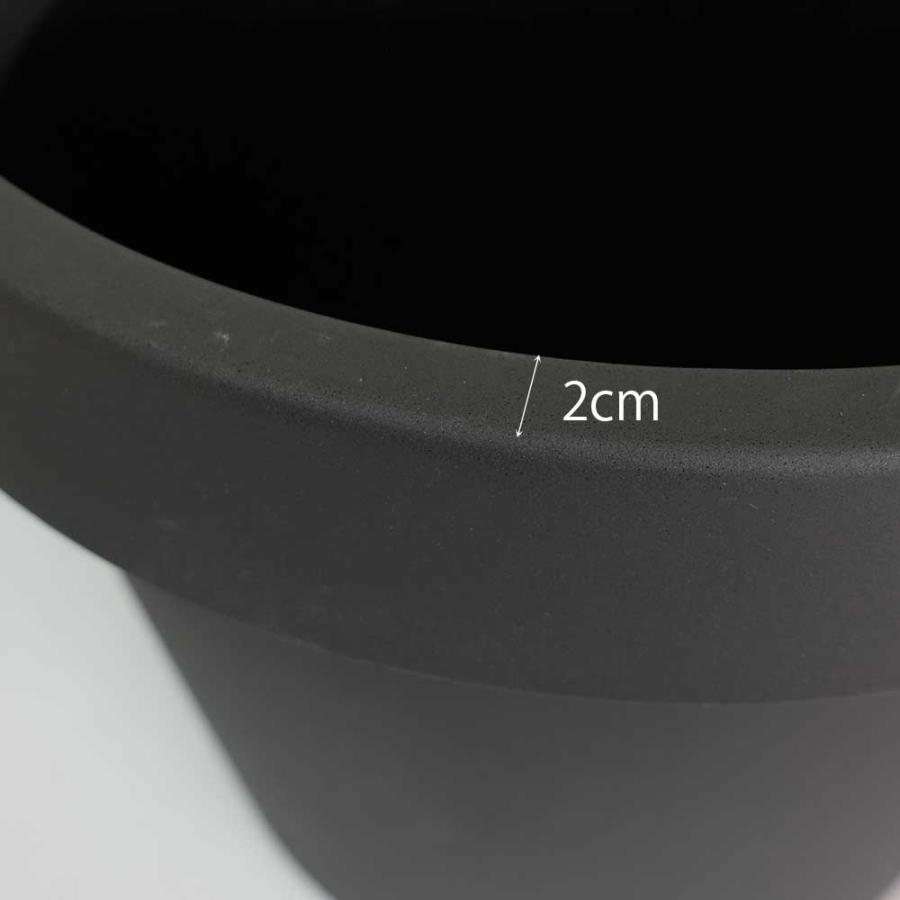 植木鉢 おしゃれ 大型 バッソ 45 軽量 プランター 商業スペース 径45cm