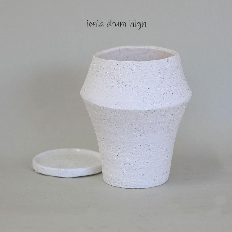 【期間限定掲載★10/17(金)まで】イオニアセラミック植木鉢 4点セット はなのさとL 植木鉢 おしゃれ セラミック 和洋折衷 底穴あり 径17.5cm