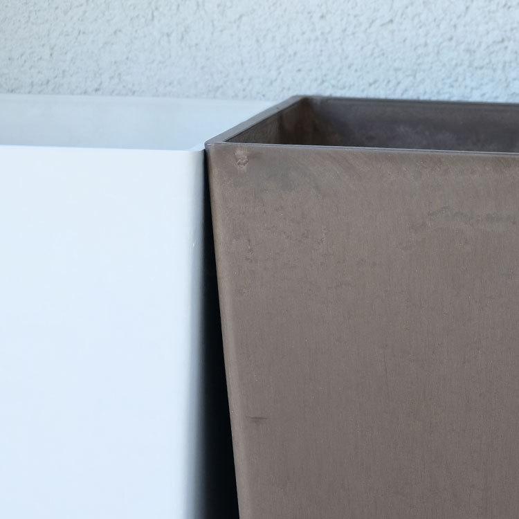 植木鉢 大型 スクウェア?トーチ30/70 頑丈 プラスチック鉢 33cm/33cm