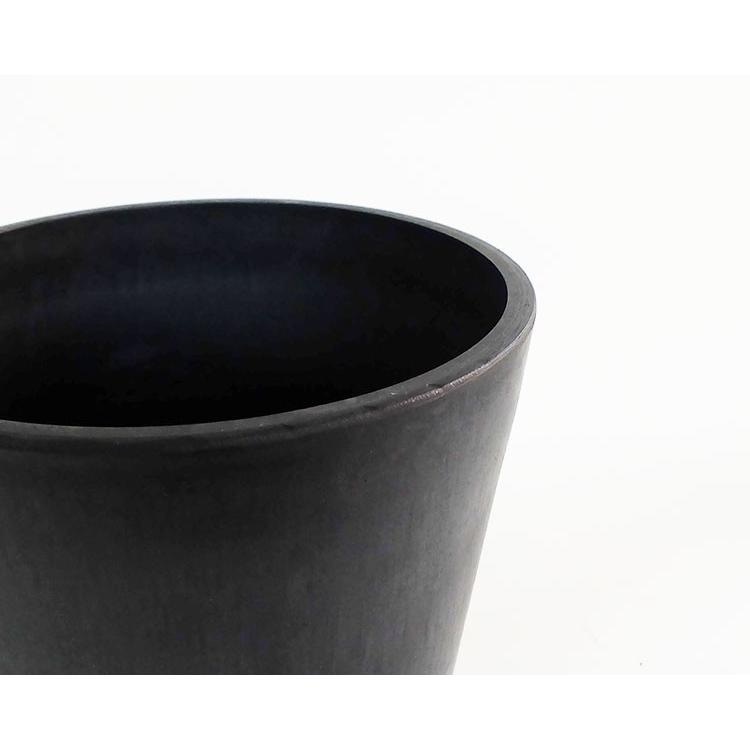BLACk 植木鉢 植木鉢 ブラックポット17 black plastic pot 頑丈 おしゃれ 塊根植物