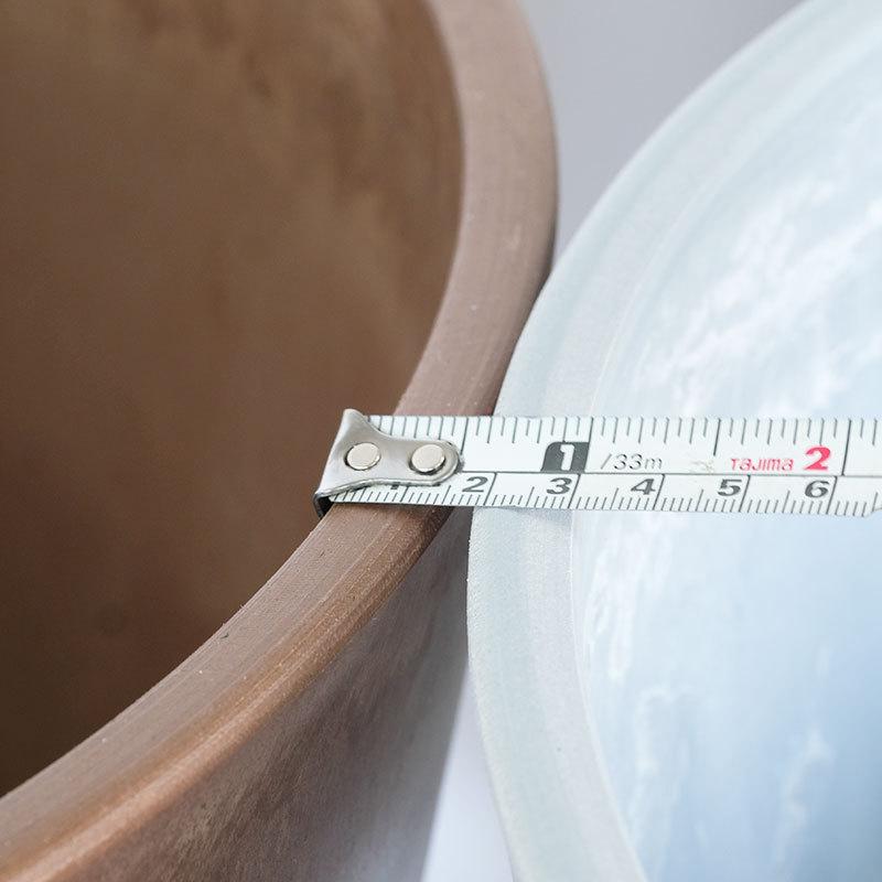 備前焼の大型植木鉢直径60㎝くらい なかなか見ないと思います珍しい物