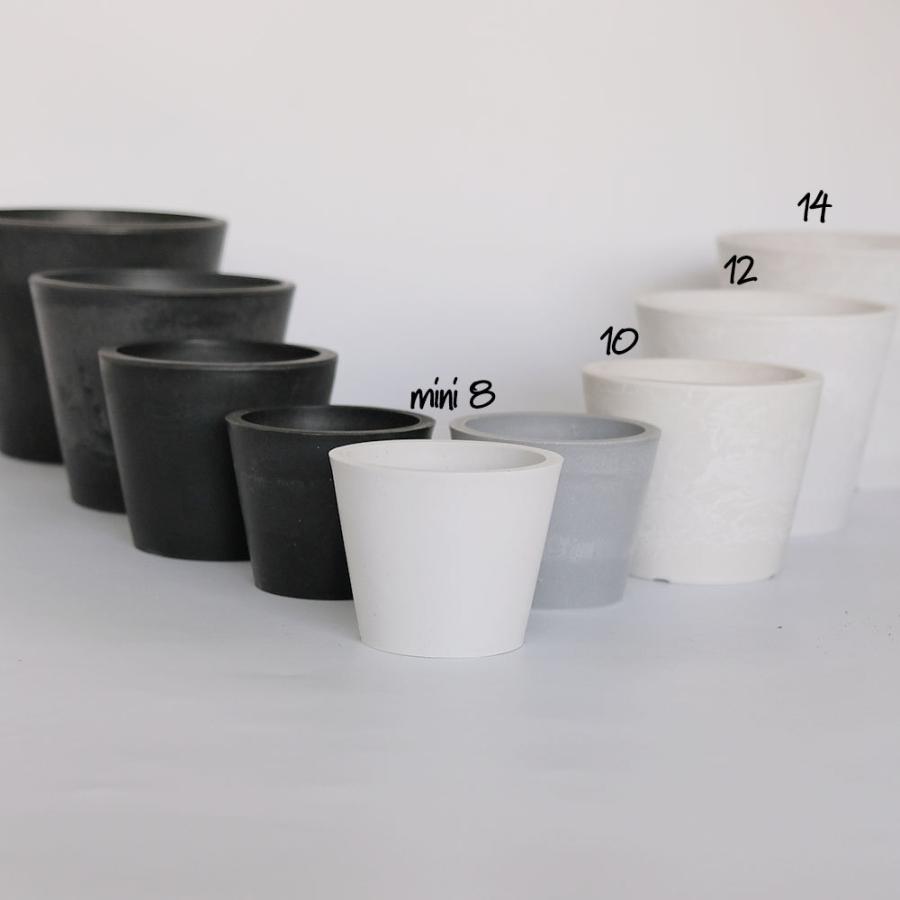 送料無料 植木鉢 おしゃれ 軽い プラポット Mini 8 サボテン 頑丈 塊根植物 多肉 黒プラスチック鉢 コーデックス Aynaelda Com