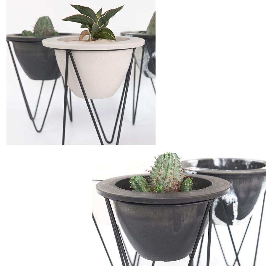 アイアンスタンド　セット ブレード13.5＆アイアンスタンドMセット フラワースタンド 鉢台