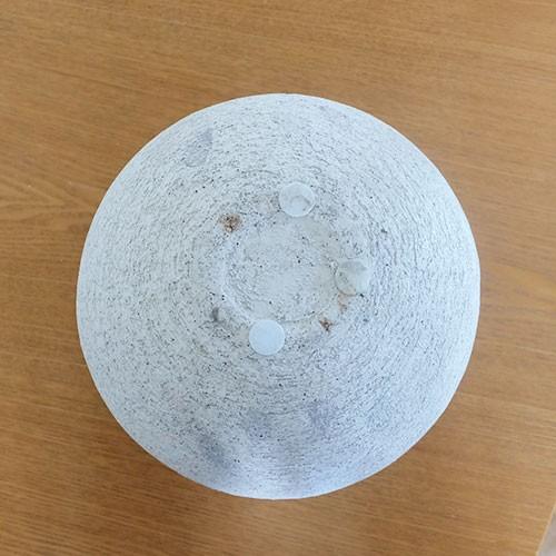 鉢カバー おしゃれ 室内 Eco Stone ポット28 stem 送料無料 6号鉢用 径26cm 高さ17cm 底穴なしの画像