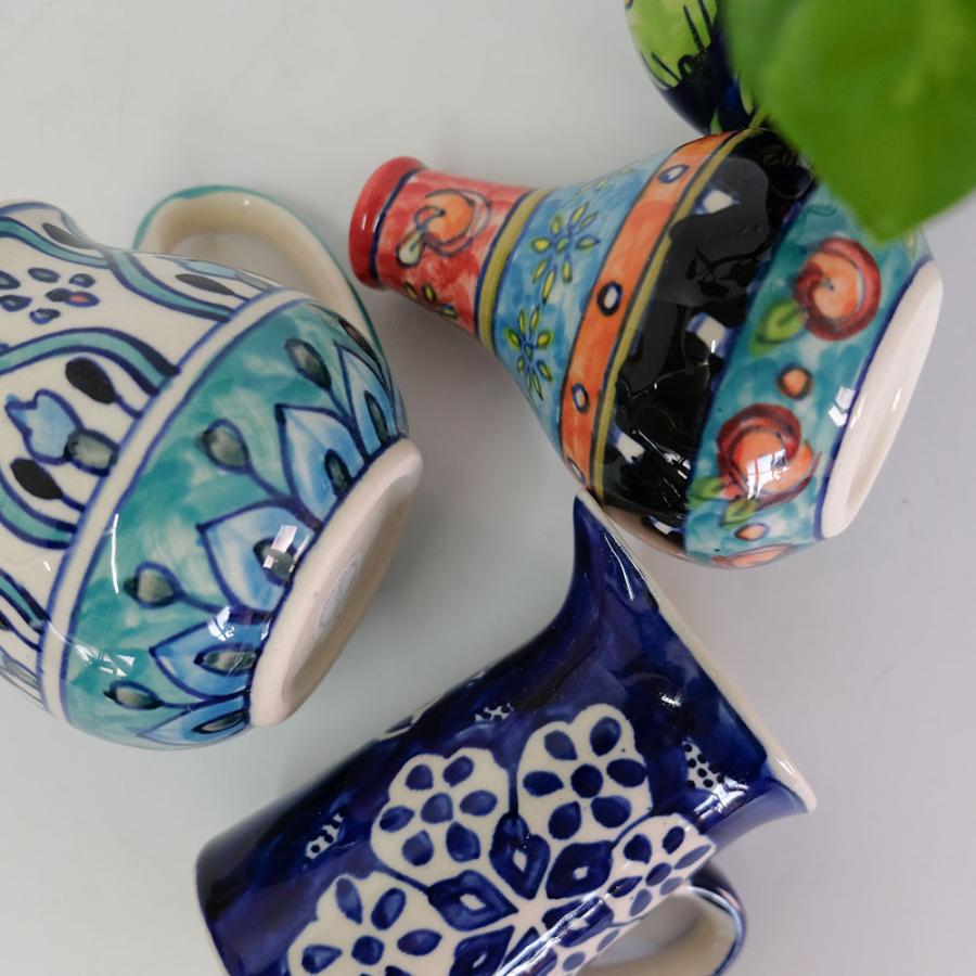 花瓶 おしゃれ インド製 ハンドメイド アート 陶器 | Freaks 花瓶 おしゃれ インド製 ハンドメイド アート 陶器 | Freaks