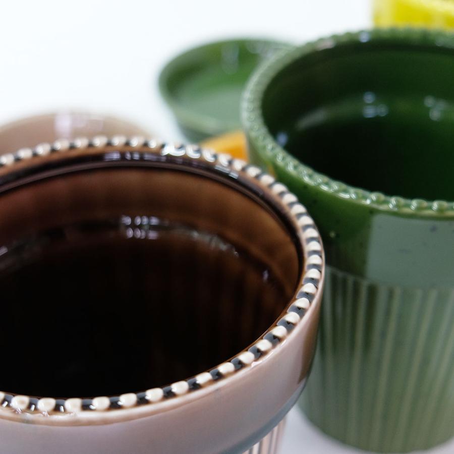 陶器鉢 Kaunis Standard 受皿付 底穴あり セラミック鉢 トロンコ