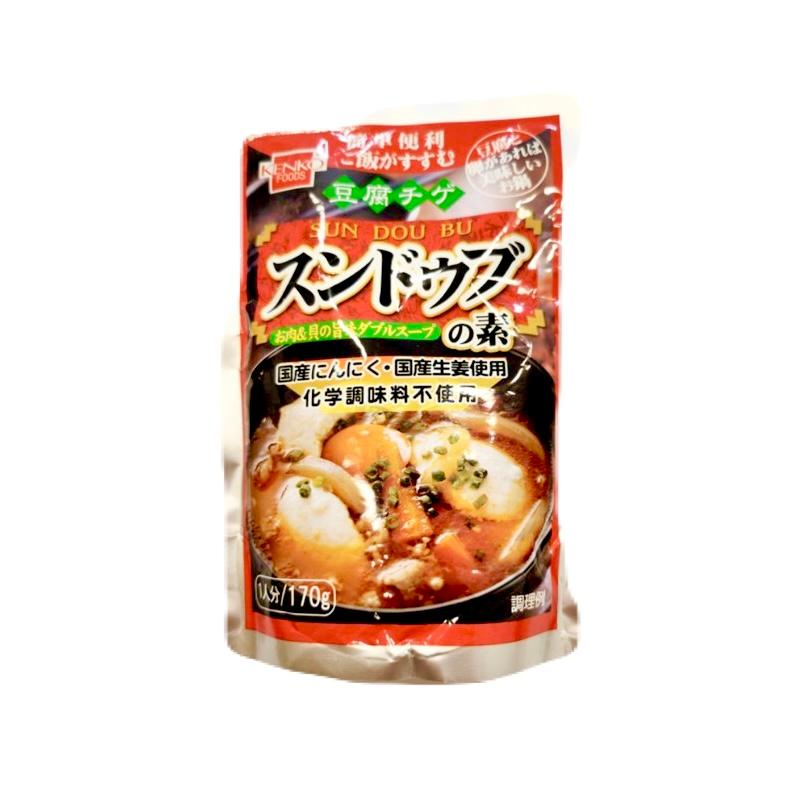 簡単便利ご飯がすすむ 国産ニンニク・生姜使用 豆腐チゲ スンドゥブの