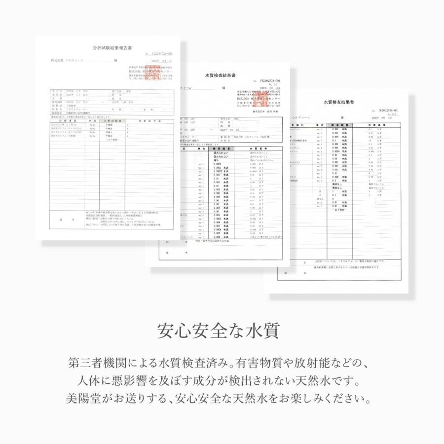 【2,840円→SALE 2,498円｜8/4〜8/9】水 美容ミネラル シリカ高含有 99mg/L シリカ水 500ml×24本 BIYOUDO ミネラルウォーター 国産 天然水 美陽堂 軟水 | BIYOUDO | 06