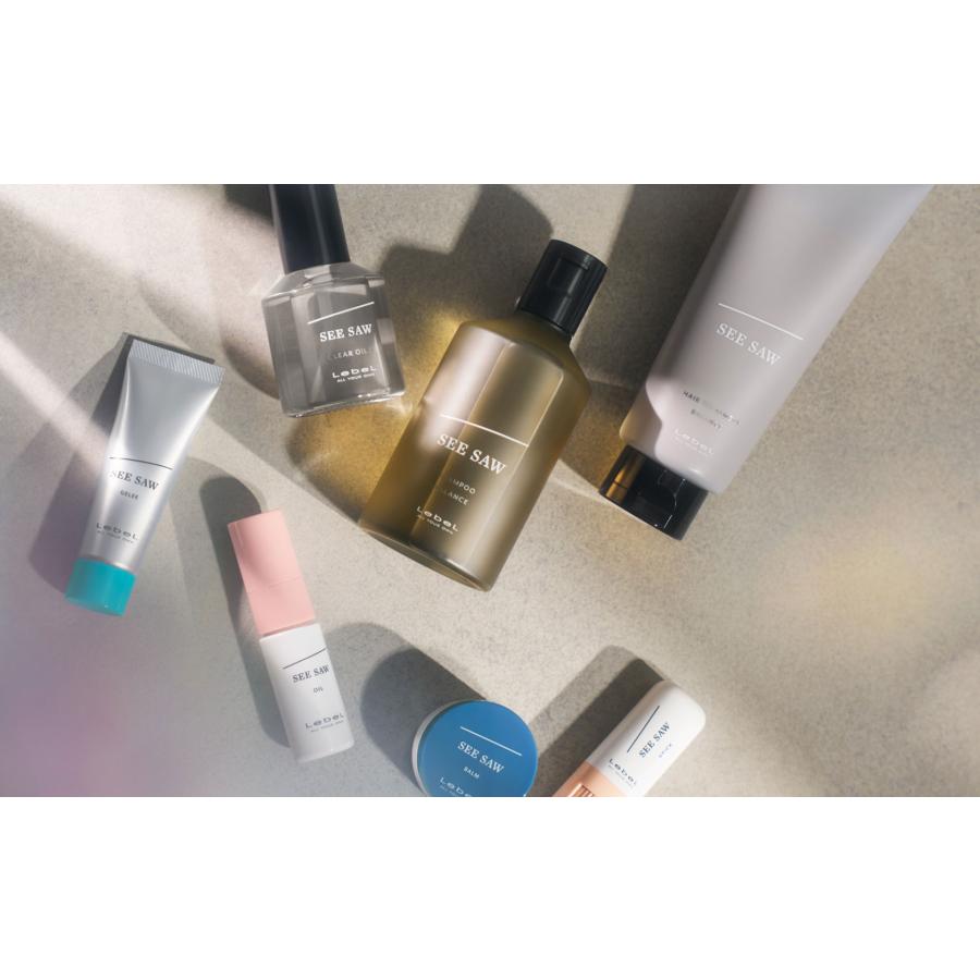 SEE/SAW シーソー クリアオイルシャープ 80mL ♯ ヘアオイル