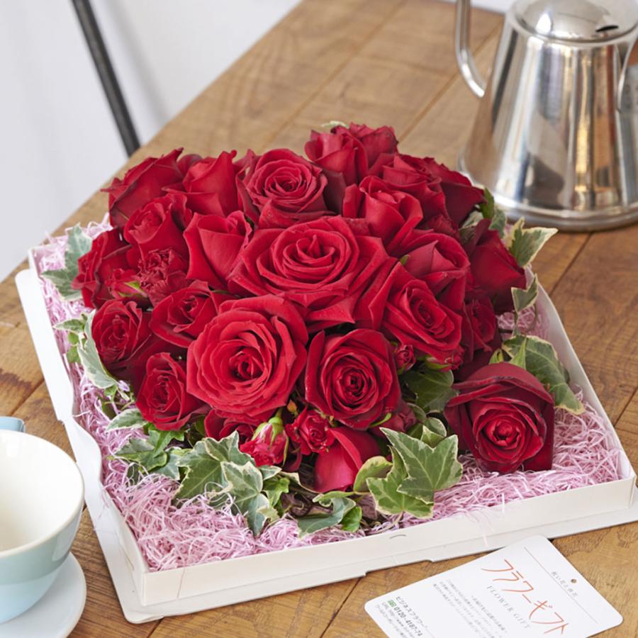 アレンジメントフラワー ガトー・オ・フルール・ドゥ・ローズ  