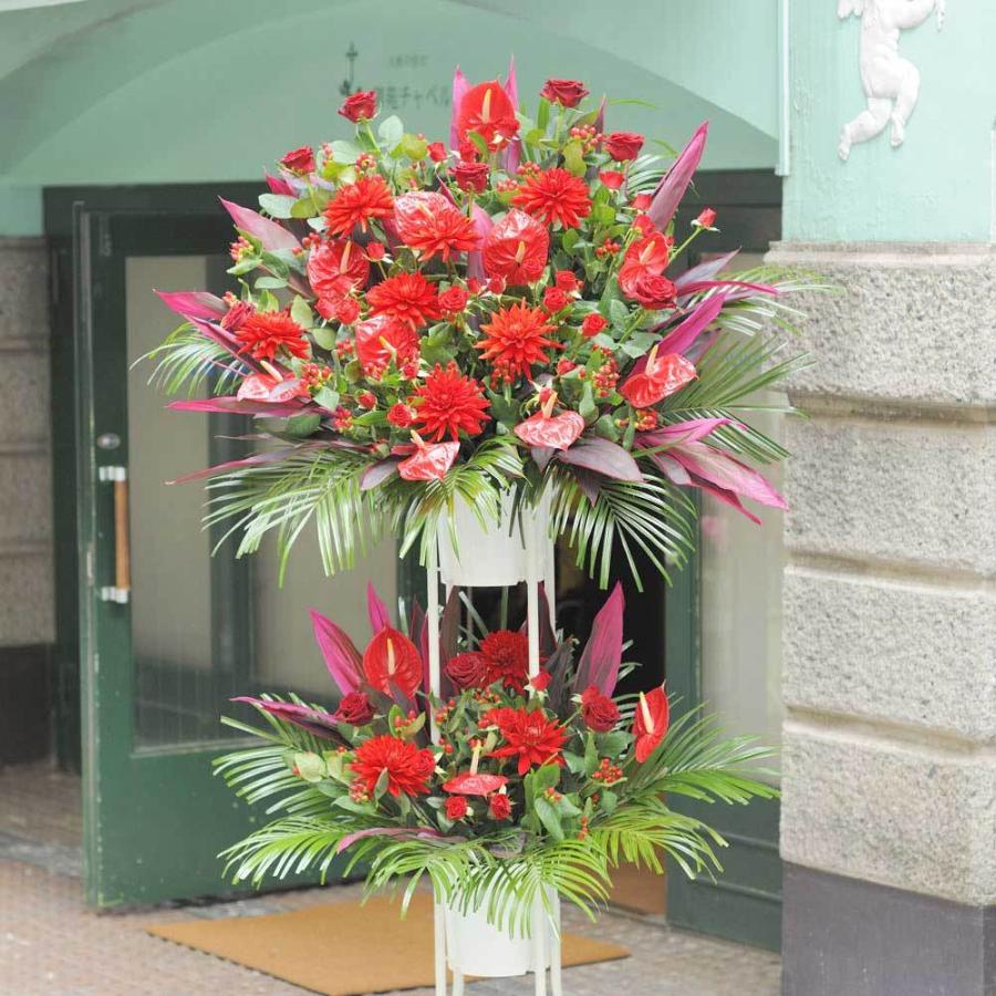 スタンド花 二段1色指定 2万円コース 赤系 St14 Sp Gifts Yahoo 店 通販 Yahoo ショッピング