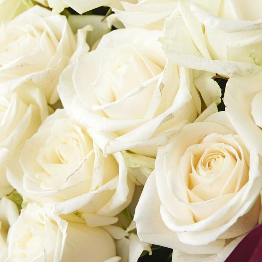 配送地域限定 アートスタンド花 高級薔薇スタンド 白バラ70本 コーン型 送料無料 一部地域を除く