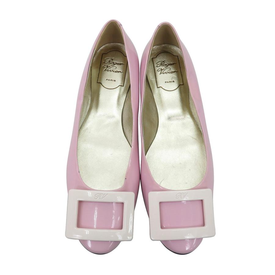 ✨美品✨ロジェヴィヴィエ ゴメッティーヌ フラットシューズ ゴメッティーヌ」バレリーナ l Roger Vivier