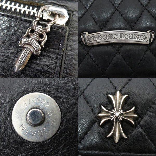 CHROME HEARTS クロムハーツ WAVE4 QLT 3SNP #4 キルティング CHROME HEARTS クロムハーツ WAVE4 QLT 3SNP #4 キルティング