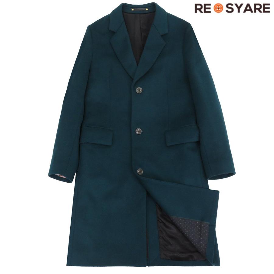 美品 ポールスミス 273064 271P MELTON SINGLE-CHESTER COAT メルトン 