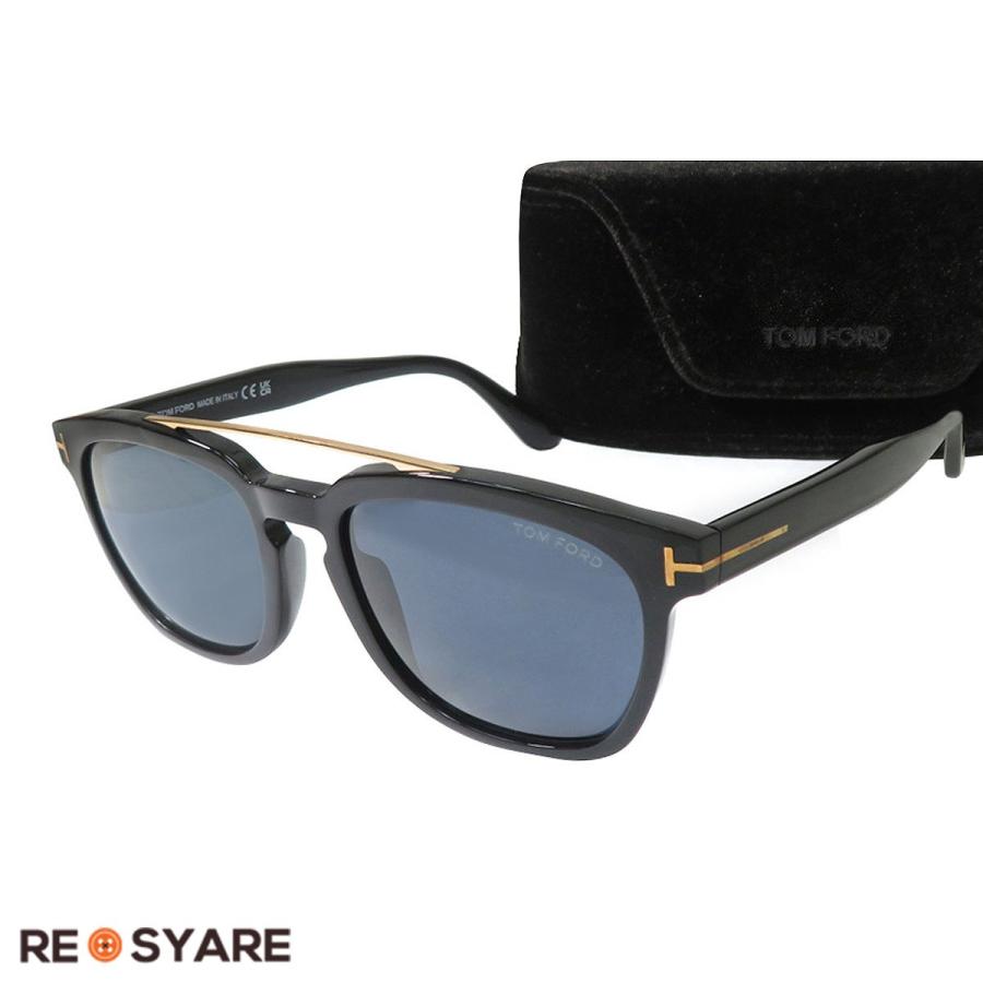 TOM FORD 美品 トムフォード TF516 Hoit T金具 ダブルブリッジ カラー 