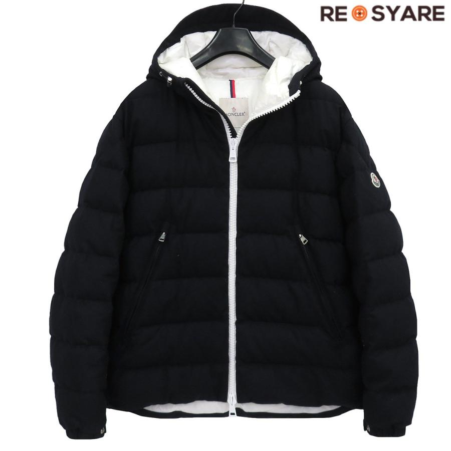 MONCLER モンクレール 2021AW VABB ロゴワッペン フランネル ウール100 