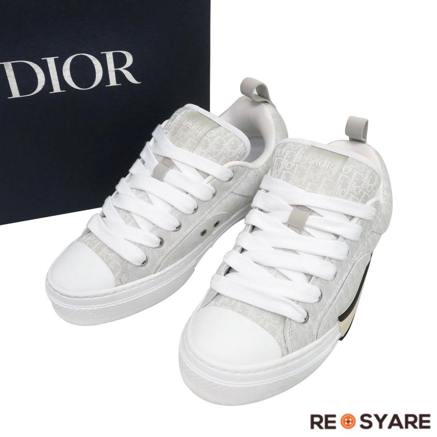 美品 DIOR ディオールオム 2023SS B23 SKATER オブリーク ジャガード 