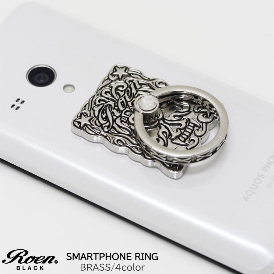 Roen（ロエン） スマホリング スマホスタンド バンカーリング メンズ