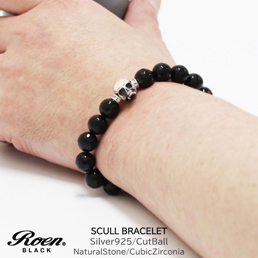 Roen（ロエン） ブレスレット 数珠ブレス メンズ アクセサリー スカル 