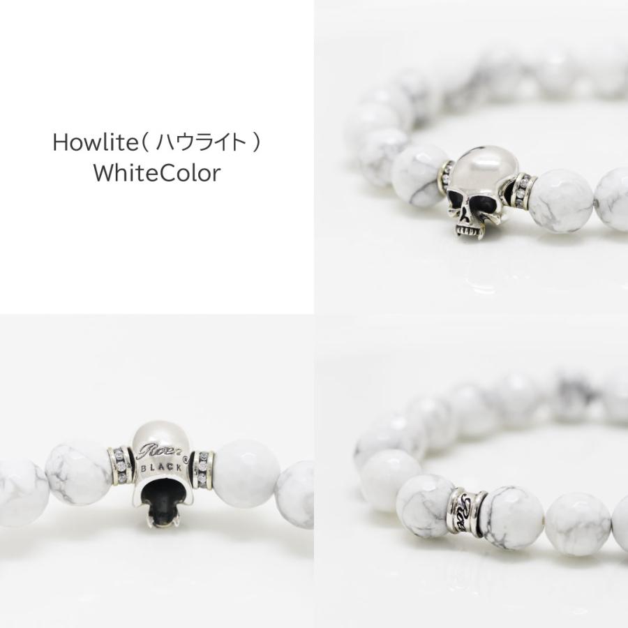 Roen（ロエン） ブレスレット 数珠ブレス メンズ アクセサリー スカル