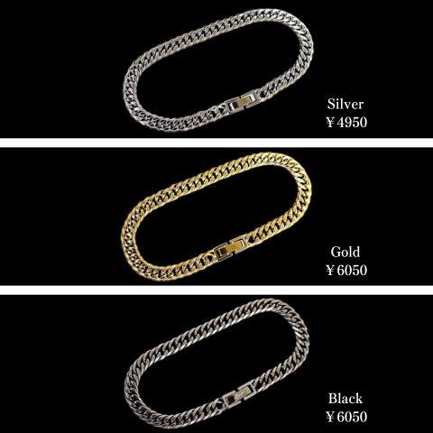CrazyAngel 喜平 ブレスレット メンズ 18cm メンズブレスレット 金