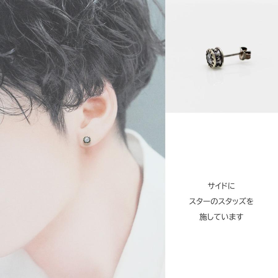 Roen（ロエン） ピアス メンズ アクセサリー スター 星 シルバー