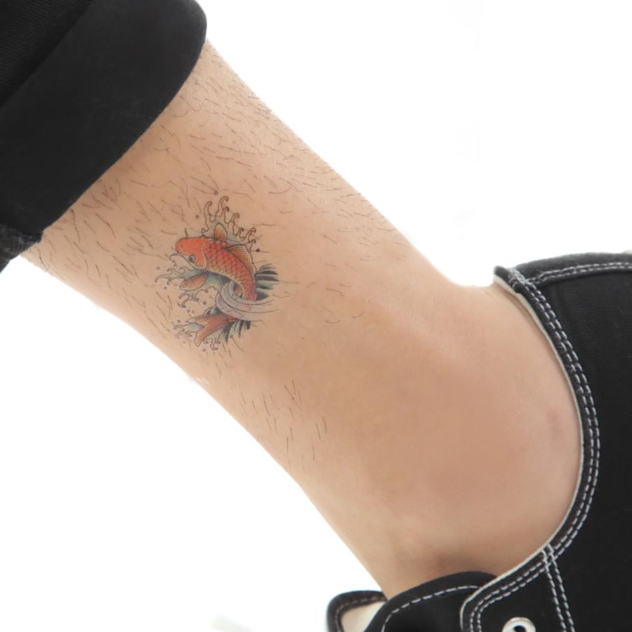 タトゥーシール ボディシール ステッカー エドハーディ Edhardy サーフハーディ 波 スクロール 鯉 魚 イベント イベント カラー おまけ付き Aedft 003 5 Bj Direct 通販 Yahoo ショッピング