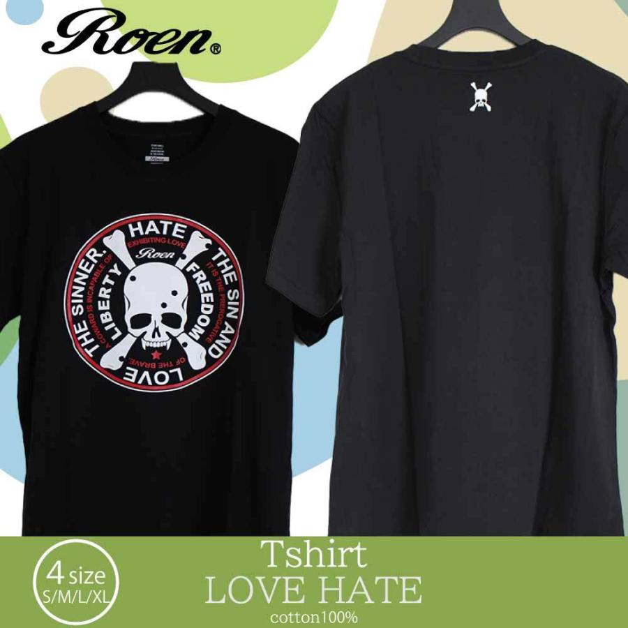 ロエン Roen メンズ レディース ファッション Tシャツ カットソー ブラック 黒 半袖 プリント ロゴ スカル 丸首 ストリート カジュアル ギフト プレゼント Roa 002 Bj Direct 通販 Yahoo ショッピング
