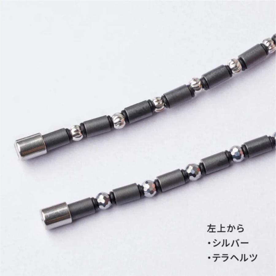 UNrust 磁気ネックレス メンズ 120mt 肩こり 首こり スポーツ ステンレス アンラスト 公式 ルーキス 70cm フリーサイズの画像
