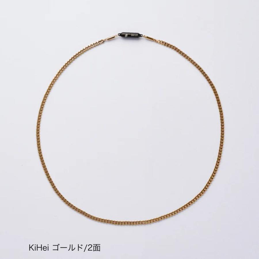 UNrust 磁気ネックレス メンズ 喜平ネックレス 150mt 首こり スポーツ ステンレス アンラスト 公式 キヘイ 53cmの画像