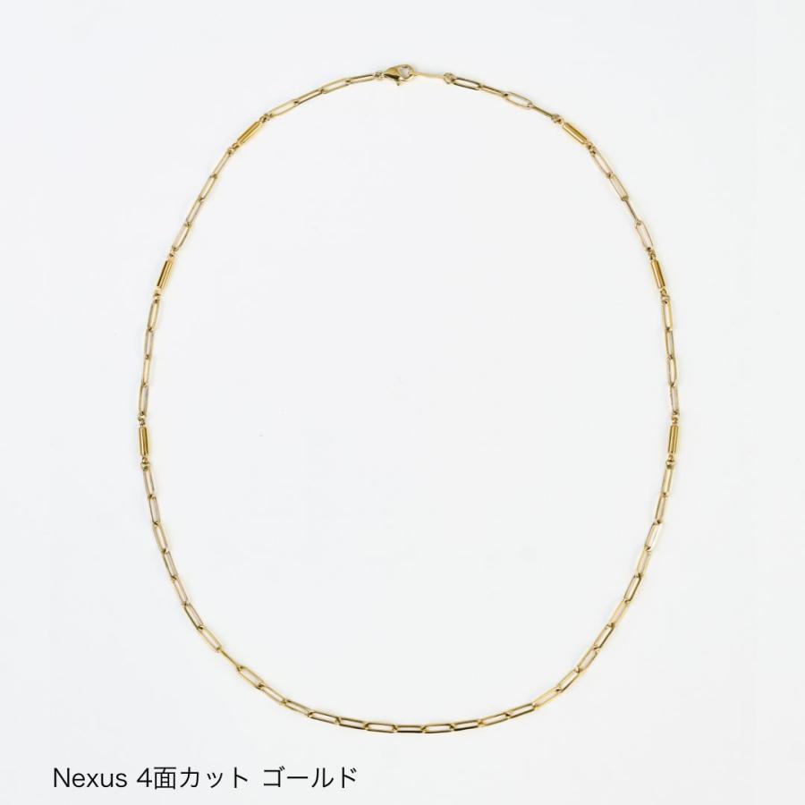 UNrust 磁気ネックレス メンズ 150mt 肩こり 首こり スポーツ ステンレス アンラスト 公式 4面カット ネクサス 50cm 60cmの画像